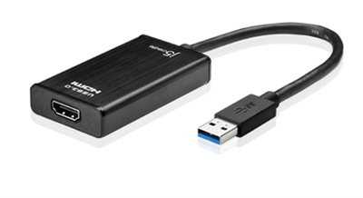 J5-Create JUA350 Deltaco JUA-350. Conector 1: HDMI tipo A (Estándar), Conector 2: USB tipo A, Género del conector 1: Hembra. Ancho: 40 mm, Profundidad: 73 mm, Altura: 14 mm