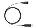 Jabra 230-09 - Jabra LINK 230 - Adaptador para auriculares - USB macho a Desconexión rápida