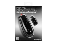 Kensington K72425EU Kensington Presenter Expert Red Laser with Cursor Control - Control remoto para presentaciones - RF - negro