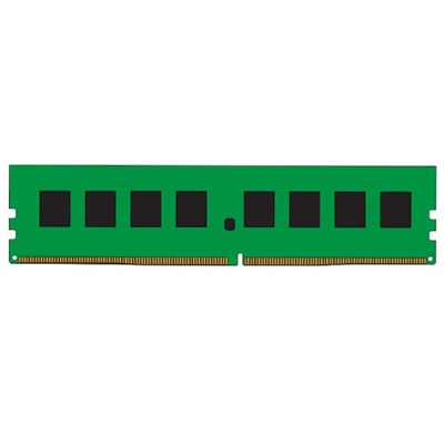 Kingston KVR32N22S8/8 ValueRAM, la memoria estándar de Kingston en este sector, proporciona un rendimiento de primera calidad, además de la fiabilidad legendaria de Kingston. Cuando uno sabe lo que quiere, lo que quiere es ValueRAM.CARACTERÍSTICASMemoria interna: 8 GBTipo de memoria interna: DDR4Velocidad de memoria del reloj: 3200 MHzComponente para: PC/servidorForma de factor de memoria: 288-pin DIMMDiseño de memoria (módulos x tamaño): 1 x 8 GBTipo de memoria con búfer: Unregistered (unbuffered)ECC: NoLatencia CAS: 22Clasificación de memoria: 1Voltaje de memoria: 1.2 VConfiguración de módulos: 1024M x 64Tiempo de ciclo de fila: 45,75 nsTiempo de actualización de ciclo de fila: 350 nsTiempo activo en fila: 32 nsProgramador de potencia de voltaje (VPP): 2,5 VLibre de halógenos: SiPlaca de plomo: OroEstándar JEDEC: SiAcorde RoHS: SiCONDICIONES AMBIENTALESIntervalo de temperatura operativa: 0 - 85 °CIntervalo de temperatura de almacenaje: -55 - 100 °CPESO Y DIMENSIONESAncho: 133,3 mmAltura: 31,2 mm