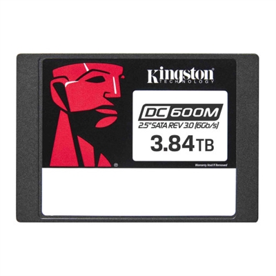 Kingston SEDC600M/3840G Kingston DC600M - SSD - Mixed Use - 3.84 TB - interno - 2.5 - SATA 6Gb/s