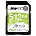 Kingston SDS2/512GB - 512Gb Sd Csplus 100R C10 U3 V30 - Tipología: Secure Digital; Capacidad: 512 Gb; Velocidad 