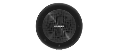Kramer 87-80011390 Omni?Directional Speaker Phone 6 Microphone Array Bluetooth/Usb/Aux Connectivity And Wireless Charging - Tipo De Sistema: Audioconferencia