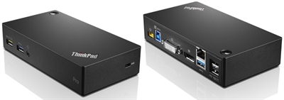Lenovo 40A70045EU Lenovo Docking ThinkPad USB 3.0 Pro Dock, 5xUSB, RJ-45, DVI, Audio, 3años.