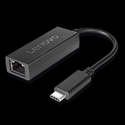 Lenovo 4X90S91831 - Lenovo USB-C to Ethernet Adapter - Adaptador de red - USB-C - Gigabit Ethernet x 1 - negro