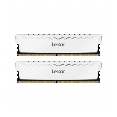 Lexar LD4BU016G-R3600GDWG Lexar THOR. Componente para: PC, Memoria interna: 32 GB, Diseño de memoria (módulos x tamaño): 2 x 16 GB, Tipo de memoria interna: DDR4, Velocidad de memoria del reloj: 3600 MHz, Forma de factor de memoria: 288-pin DIMM, Latencia CAS: 16