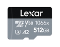 Lexar LMS1066512G-BNANG - Lexar Professional 1066x. Capacidad: 512 GB, Tipo de tarjeta flash: MicroSDXC, Clase de me