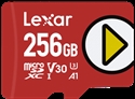 Lexar LMSPLAY256G-BNNNG - Lexar PLAY microSDXC UHS-I Card. Capacidad: 256 GB, Clase de memoria flash: Clase 10, Tipo