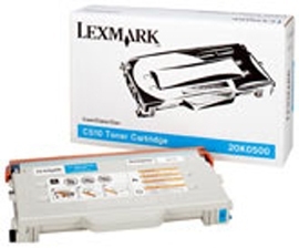 Lexmark 20K0500 3.000 Páginas Toner Lexmark C-510 Cian