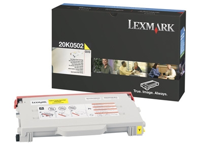 Lexmark 20K0502 (3.000 Pag) Toner Lexmark C-510 Amarillo