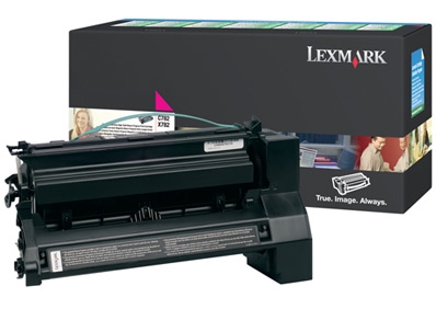 Lexmark C782X1MG 15.000 Paginas Lexmark C-782/X-782 Cartucho De Impresion Magenta Retornable (15.000 Pág)