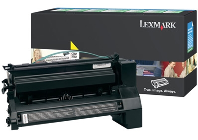 Lexmark C782X1YG 15.000 Paginas Lexmark C-782/X-782 Cartucho De Impresion Amarillo Retornable (15.000 Pág)