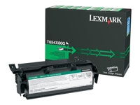 Lexmark T654X80G 36.000 Pág. Lexmark T654 T656 Extra High Yield Factory Reconditioned Print Cartridge