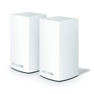 Linksys VLP0102-EU Linksys VELOP Whole Home Mesh Wi-Fi System VLP0102 - Sistema Wi-Fi (2 enrutadores) - malla - GigE - 802.11a/b/g/n/ac, Bluetooth 4.1 - Doble banda