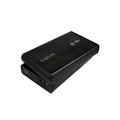 Logilink UA0107 LogiLink UA0107. Interfaces de disco de almacenamiento soportados: SATA, TamaÃ±o de la unidad de almacenamiento: 8,89 cm (3.5 ). Interfaz: USB 3.0. Color del producto: Negro, Materiales: Aluminio. Velocidad de transferencia de datos: 5 Gbit s. Requisitos de energÃ­a: 12 V  2 A