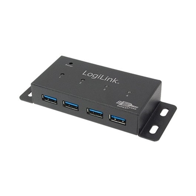 Logilink UA0149 El hub de sÃºper velocidad de LogiLink admite el Ãºltimo estÃ¡ndar USB 3.0 con un rendimiento de datos de hasta 5 Gbps y amplÃ­a tus puertos USB con 4 puertos adicionales. Admite tambiÃ©n generaciones anteriores de dispositivos USB.