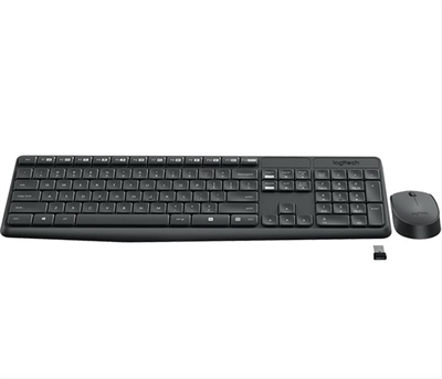 Logitech 920-007933 Logitech MK235 - Juego de teclado y ratón - inalámbrico - 2.4 GHz - checo