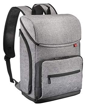 Mobilis 025008 Trendy Backpack Up 14-16  Grey - Idónea Para: Portátil De 16; Categoría: Mochila; Color Primario: Gris; Material: Tejido 300D; Ancho Bolsa: 43 Cm; Número Secciones: 2; Bandolera: No