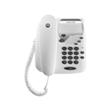 Motorola 107CT202BLACK - El telÃ©fono fijo Motorola CT202 ofrece la simplicidad de un telÃ©fono fijo y la comodidad