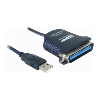 Nanocable 10.03.0001 - Adaptador USB a paralelo para impresoras o cualquier otro dispositivo con interfaz paralelo- El cable lleva conector USB tipo A macho en un extremo y CN36 (IEEE1284) macho en el otro- Permite conectar dispositivos con puerto paralelo (IEEE 1284) al puerto USB- Comunicación bidireccional entre el PC e impresora- Requisitos del sistema: Windows 98SE/ME/2000/XP/Vista/Win7, Mac os v8.6 o superior y puerto USB en el PC