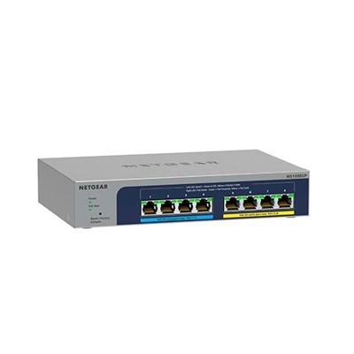 Netgear MS108EUP-100EUS Netgear Ultra60 Poe++ Multi-Gigabit Ethernet Plus Switch Con 230W Poebudget. 8 Puertos 1G/2.5G  Perfecto Para Conectar Puntos De Acceso - 