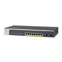 Netgear GS510TPP-100EUS - Netgear Prosafe 8-Port Poe 190W Gigabit Ethernet Smart Managed   Switch With 2 Sfp Ports (