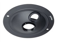 Peerless ACC570 Peerless Round Ceiling Plate ACC 570 - Componente para montaje (placa para techo) - acero laminado en frío - negro