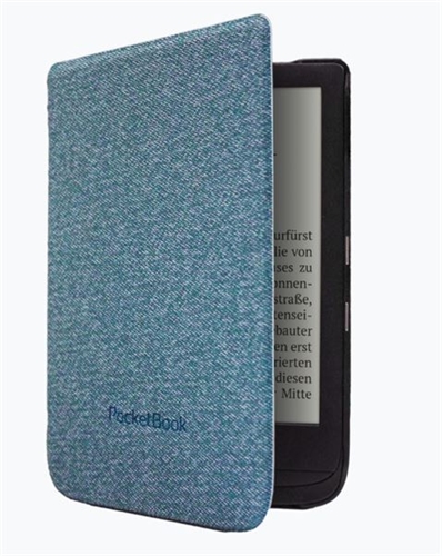 Pocketbook WPUC-627-S-BG Cover Bluish Gray: Compatible Basic Lux4 - Tipología Específica: Funda Para Tablet; Material: Nylon; Color Primario: Azul Claro; Dedicado: Sí; Peso: 10 Gr