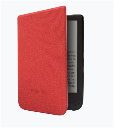 Pocketbook WPUC-627-S-RD Funda Pu Red Series - Tipología Específica: Funda Para Tablet; Material: Nylon; Color Primario: Rojo; Dedicado: Sí; Peso: 10 Gr