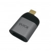 Quick-Media QMHTC1 - Adaptador convertidor de tipo C macho a HDMI. Compatible con HDMI versión 2.0. Soporte máx
