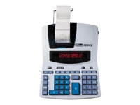 Rexel IB404009 Rexel Ibico Professional 1231X - Calculadora impresora - LCD - 12 dígitos - transformador de CA - blanco, azul