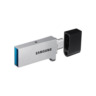 Memoria USB 3.1 Gen 1 3.1 Gen 1 64 GB, 3.1 , Conector USB Tipo A, Girar, 3,1 g, Negro, Acero Inoxidable Acero Inoxidable Unidad Flash USB Samsung MUF-64AB 64GB 3.1 Conector USB Tipo A Negro