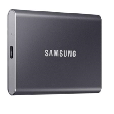Samsung MU-PC2T0T/WW External Pssd T7 Grey 2Tb - Capacidad: 2000 Gb; Interfaz: Usb 3.2; Tamaño: 1,8 ''; Velocidad Escritura: 1000 Mb/S; Velocidad Lectura: 1050 Mb/S