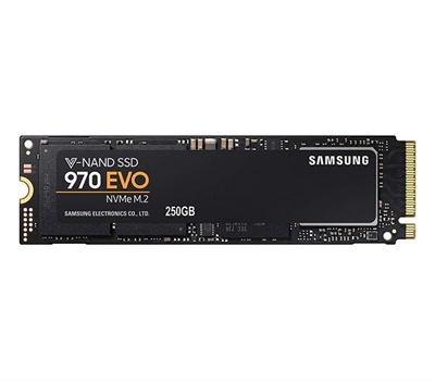 Samsung MZ-V7S250BW Samsung 970 EVO Plus. SDD, capacidad: 250 GB, Factor de forma de disco SSD: M.2, Velocidad de lectura: 3500 MB/s, Velocidad de escritura: 2300 MB/s, Componente para: PC