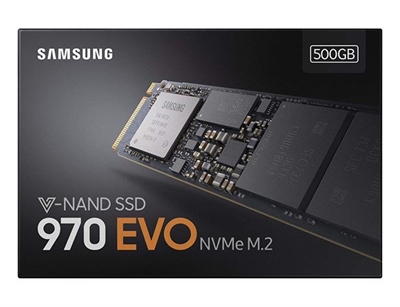 Samsung MZ-V7S500BW CARACTERÍSTICASFactor de forma de disco SSD: M.2SDD, capacidad: 500 GBInterfaz: PCI Express 3.0Tipo de memoria: V-NAND MLCNVMe: SiComponente para: PCEncriptación de hardware: SiVelocidad de lectura: 3500 MB/sVelocidad de escritura: 3300 MB/sVersión NVMe: 1.3Algoritmos de seguridad soportados: 256-bit AESLectura aleatoria (4KB): 480000 IOPSEscritura aleatoria (4KB): 550000 IOPSTipo de controlador: Samsung PhoenixCarriles datos de interfaz PCI Express: x4Función DevSleep: SiSoporte S.M.A.R.T.: SiSoporte TRIM: SiTiempo medio entre fallos: 1500000 hCONTROL DE ENERGÍAVoltaje de operación: 3,3 VConsumo de energía (max): 9 WConsumo de energía (promedio): 5,8 WConsumo de energía (espera): 0,003 WCONDICIONES AMBIENTALESIntervalo de temperatura operativa: 0 - 70 °CPESO Y DIMENSIONESAncho: 80,2 mmProfundidad: 2,38 mmAltura: 22,1 mmPeso: 8 gEMPAQUETADOSoftware incluido: Magician Software for SSD managementTipo de embalaje: CajaOTRAS CARACTERÍSTICASFecha de lanzamiento: 1/22/2019