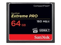 Sandisk SDCFXPS-064G-X46 Sandisk 64GB Extreme Pro CF 160MB/s. Capacidad: 64 GB, Tipo de tarjeta flash: CompactFlash, Velocidad de lectura: 160 MB/s, Velocidad de escritura: 150 MB/s