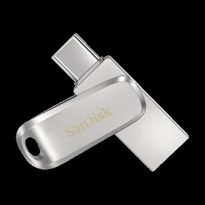 Sandisk SDDDC4-064G-G46 Sandisk Ultra Dual Drive Luxe. Capacidad: 64 GB, Interfaz del dispositivo: USB Type-A / USB Type-C, Versión USB: 3.2 Gen 1 (3.1 Gen 1), Velocidad de lectura: 150 MB/s. Factor de forma: Girar, Color del producto: Acero inoxidable