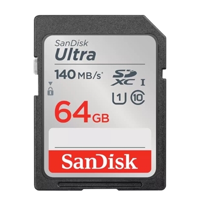 Sandisk SDSDUNB-064G-GN6IN SanDisk Ultra - Tarjeta de memoria flash - 64 GB - Class 10 - SDHC UHS-I