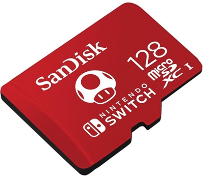 Sandisk SDSQXAT-064G-GNCZN SanDisk Nintendo Switch - Tarjeta de memoria flash - 64 GB - UHS-I U3 - microSDXC UHS-I - para Nintendo Switch