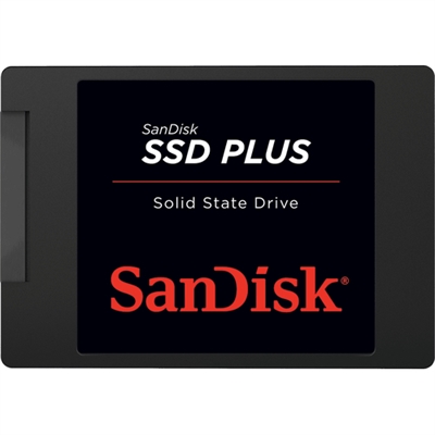 Sandisk SDSSDA-240G-G26 Sandisk Plus. SDD, capacidad: 240 GB, Velocidad de lectura: 530 MB/s, Velocidad de escritura: 440 MB/s, Velocidad de transferencia de datos: 6 Gbit/s, Componente para: PC/ordenador portátil