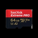 Sandisk SDSQXCU-064G-GN6MA - SanDisk Extreme Pro - Tarjeta de memoria flash (adaptador microSDXC a SD Incluido) - 64 GB