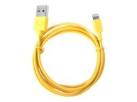 Sitecom 2LC050YL Fresh ''n Rebel - Cable Lightning - USB (M) a Lightning (M) - 50 cm - amarillo - para Apple iPad/iPhone/iPod (Lightning)