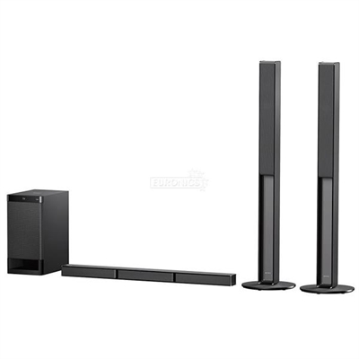 Sony HTRT4.CEL Home Cinema 5.1 Bluetooth Dts - Potencia Total: 600; Color: Negro