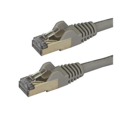 Startech 6ASPAT1MGR Cable 1M Red Ethernet Rj45 Stp Cat6a Snagless Gris - Tipo Conector A: Rj-45; Tipo Conector B: Rj-45; Categoría: Cat.6A; Longitud: 1 Mt; Tipología: S/Stp; Tipo De Cubierta : Pvc; Nº De Unidades Por Paquete: 1; Blindaje: Stp; Color: Gris
