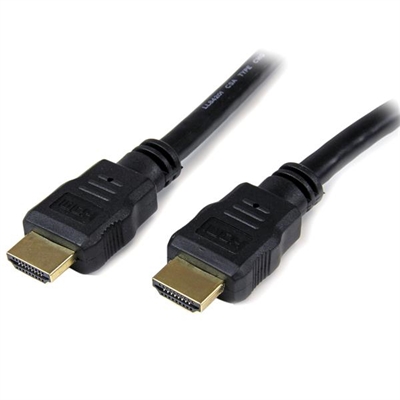 Startech HDMM150CM StarTech.com Cable HDMI de alta velocidad 1,5m - 2x HDMI Macho - Negro - Ultra HD 4k x 2k - Cable HDMI - HDMI macho a HDMI macho - 1.5 m - doble blindado - negro - para P/N: MSTCDP122HD