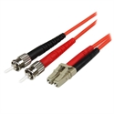 Startech 50FIBLCST1 - Cable 1M Fibra Duplex Lc St - Categoría: Om2; Número De Fibras: 1; Cubierta Exterior: N/A;