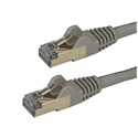 Startech 6ASPAT1MGR - Cable 1M Red Ethernet Rj45 Stp Cat6a Snagless Gris - Tipo Conector A: Rj-45; Tipo Conector
