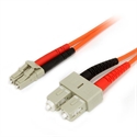 Startech FIBLCSC2 - Cable Patch De Fibra Duplex Multimodo 62 5/125 2M Lc - Sc - Tipo Conector A: Lc; Tipo Cone