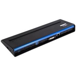 Targus ACP71EUZA Targus USB 3.0 SuperSpeed Dual Video Docking Station With Power Black