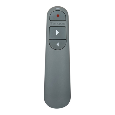 Targus AMP06704AMGL Targus Control Plus Dual Mode Antimicrobial Presenter with Laser - Control remoto para presentaciones - RF - gris